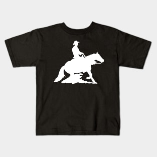 Cowboy Silhouette Kids T-Shirt